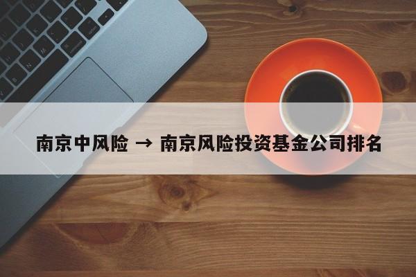 南京中风险 → 南京风险投资基金公司排名