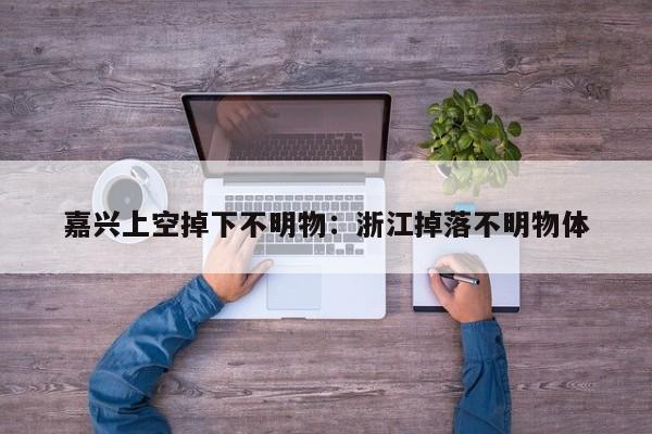嘉兴上空掉下不明物：浙江掉落不明物体