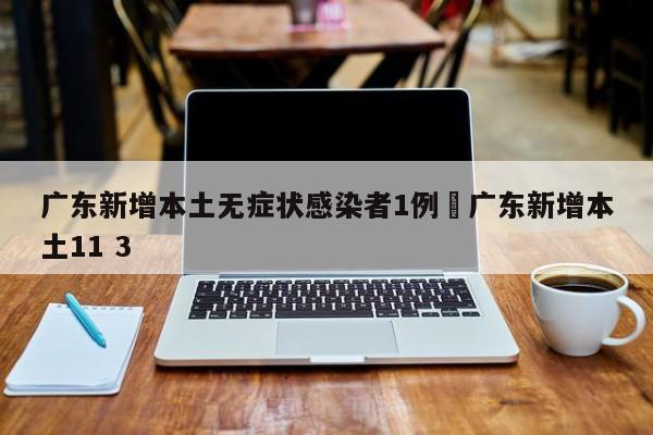 广东新增本土无症状感染者1例›广东新增本土11 3
